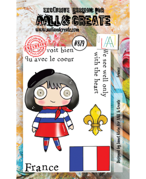 AALL and Create Clear Stamp Set A7 France (AALL-TP-879) AALL and Create Clear Stamp Set A7 France (AALL-TP-879)