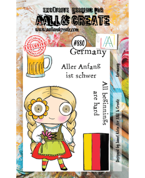 AALL and Create Clear Stamp Set A7 Germany (AALL-TP-880) AALL and Create Clear Stamp Set A7 Germany (AALL-TP-880)