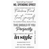 My Favorite Things Spending Spree Clear Stamps (CS-767)