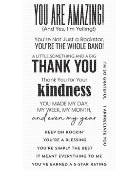 My Favorite Things A Big Thank You Clear Stamps (CS-771) My Favorite Things A Big Thank You Clear Stamps (CS-771)