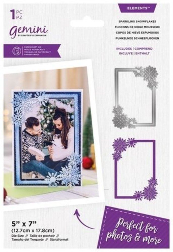 Gemini Fancy Frame Sparkling Snowflakes Elements Dies (GEM-MD-ELE-FFD-SPSN) Gemini Fancy Frame Sparkling Snowflakes Elements Dies (GEM-MD-ELE-FFD-SPSN)
