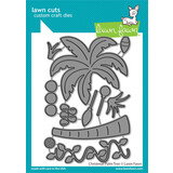 Lawn Fawn Christmas Palm Tree Dies (LF2966)