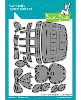 Lawn Fawn Build-a-Barrel: Apple Dies (LF2962)