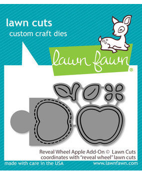 Lawn Fawn Reveal Wheel Apple Add-on Dies (LF2959)