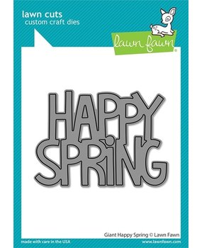 Lawn Fawn Giant Happy Spring Dies (LF2802) Lawn Fawn Giant Happy Spring Dies (LF2802)