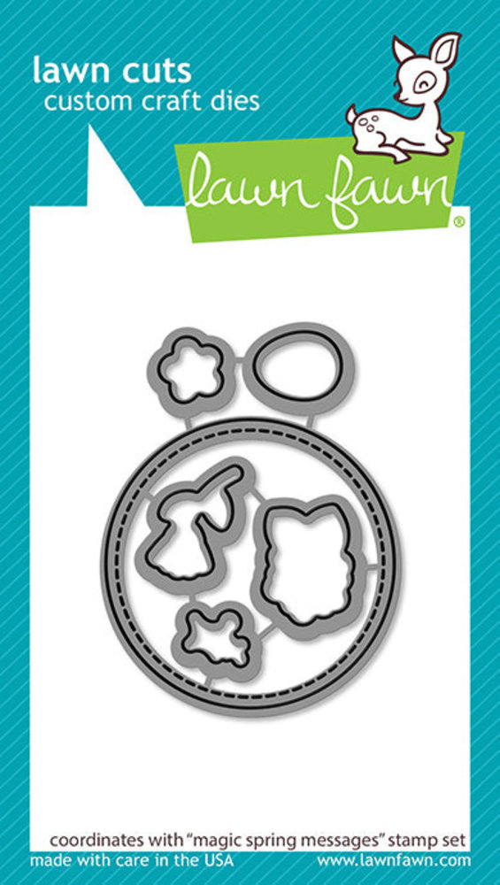 Lawn Fawn Magic Spring Messages Dies (LF2783) Lawn Fawn Magic Spring Messages Dies (LF2783)