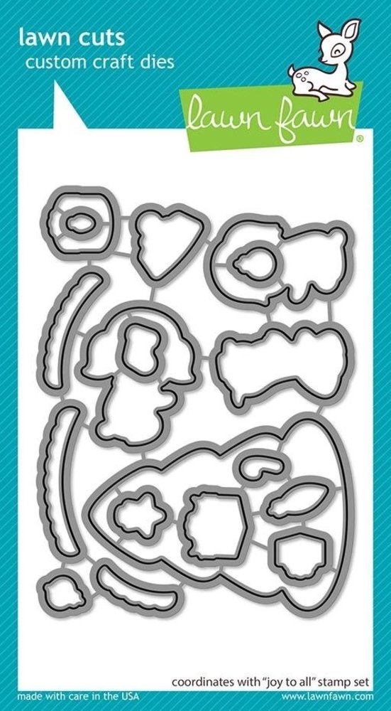 Lawn Fawn Joy To All Dies (LF2669) Lawn Fawn Joy To All Dies (LF2669)