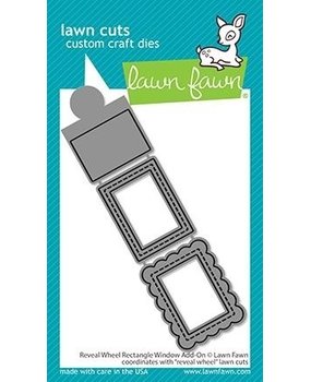 Lawn Fawn Reveal Wheel Rectangle Window Add-On Dies (LF2520)