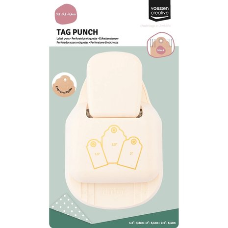 Vaessen Creative 3-in-1 Label Pons Geschulpte Rand (21494-002) Vaessen Creative 3-in-1 Label Pons Geschulpte Rand (21494-002)