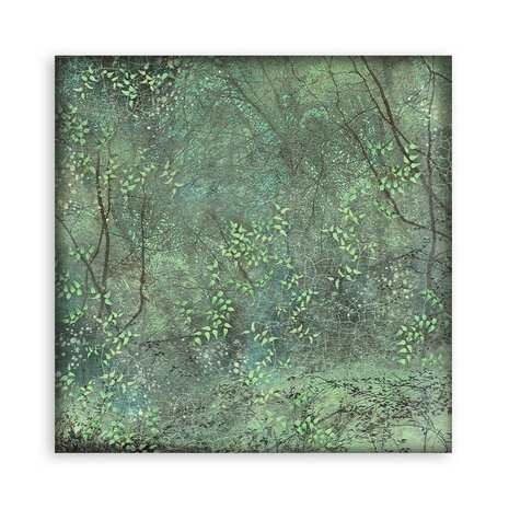 Stamperia Magic Forest Maxi Background 12x12 Inch Paper Pack (SBBL131) Stamperia Magic Forest Maxi Background 12x12 Inch Paper Pack (SBBL131)