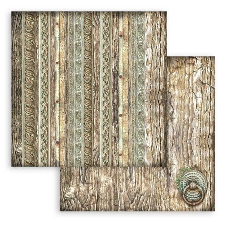 Stamperia Magic Forest Maxi Background 12x12 Inch Paper Pack (SBBL131) Stamperia Magic Forest Maxi Background 12x12 Inch Paper Pack (SBBL131)