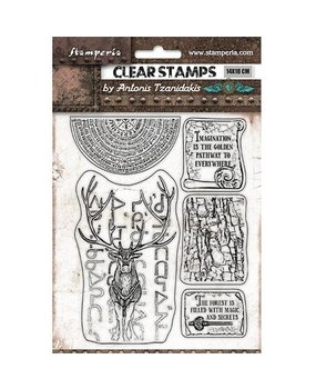 Stamperia Magic Forest Clear Stamps Deer (WTK170)