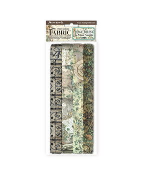 Stamperia Magic Forest 12x12 Inch Fabric Sheets (SBPLT10) Stamperia Magic Forest 12x12 Inch Fabric Sheets (SBPLT10)