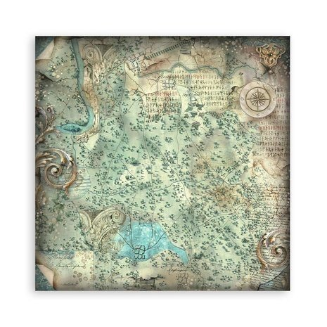 Stamperia Magic Forest 12x12 Inch Fabric Sheets (SBPLT10) Stamperia Magic Forest 12x12 Inch Fabric Sheets (SBPLT10)