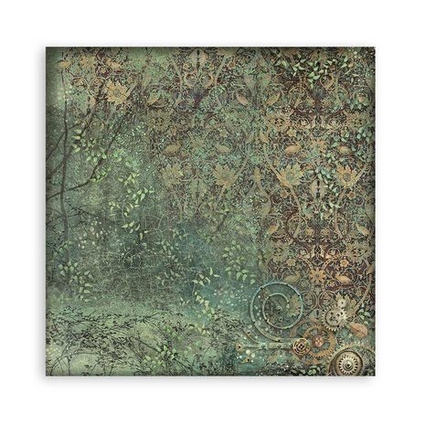 Stamperia Magic Forest 12x12 Inch Fabric Sheets (SBPLT10) Stamperia Magic Forest 12x12 Inch Fabric Sheets (SBPLT10)