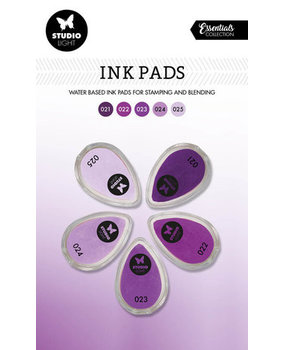 Studio Light Essentials Ink Pads Shades Of Purple (SL-ES-INKP05) Studio Light Essentials Ink Pads Shades Of Purple (SL-ES-INKP05)