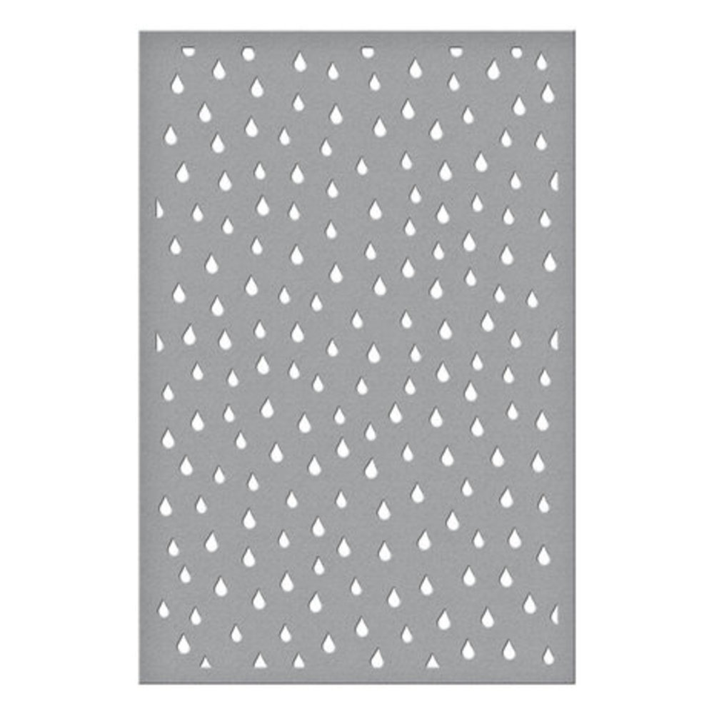 Spellbinders Raindrop Stencil (STN-047) Spellbinders Raindrop Stencil (STN-047)