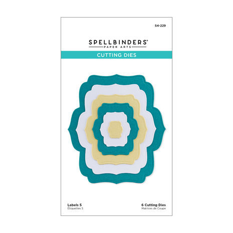 Spellbinders Labels 5 Dies (S4-229) Spellbinders Labels 5 Dies (S4-229)