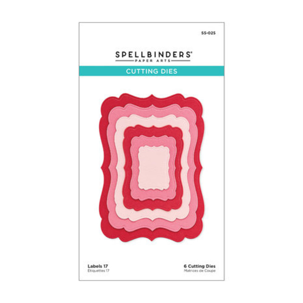 Spellbinders Labels 17 Dies (S5-025) Spellbinders Labels 17 Dies (S5-025)