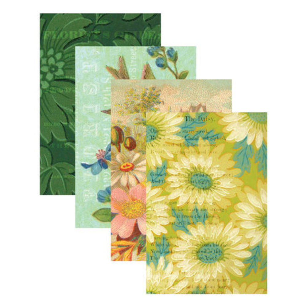 Spellbinders Flea Market Finds Florals 2 Palette 6x9 Inch Paper Pad (CH-029) Spellbinders Flea Market Finds Florals 2 Palette 6x9 Inch Paper Pad (CH-029)