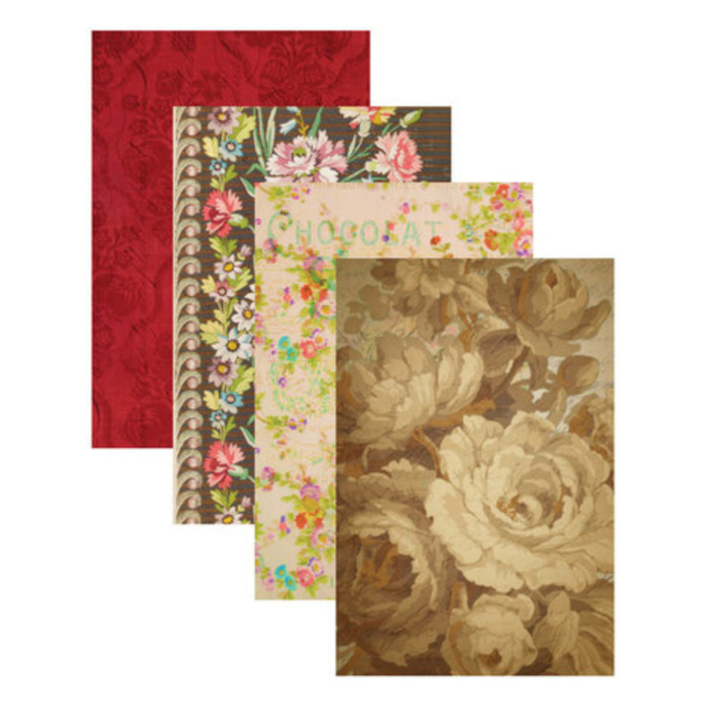 Spellbinders Flea Market Finds Florals 2 Palette 6x9 Inch Paper Pad (CH-029) Spellbinders Flea Market Finds Florals 2 Palette 6x9 Inch Paper Pad (CH-029)