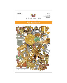 Spellbinders Flea Market Finds Metal Miscellany Printed Die Cuts (CH-024) Spellbinders Flea Market Finds Metal Miscellany Printed Die Cuts (CH-024)