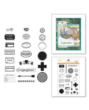 Spellbinders Flea Market Finds Reading Matter Clear Stamps (STP-168) Spellbinders Flea Market Finds Reading Matter Clear Stamps (STP-168)