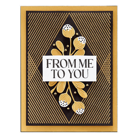 Spellbinders Toolbox Essentials Elegant Diamonds Clear Stamp (STP-128) Spellbinders Toolbox Essentials Elegant Diamonds Clear Stamp (STP-128)