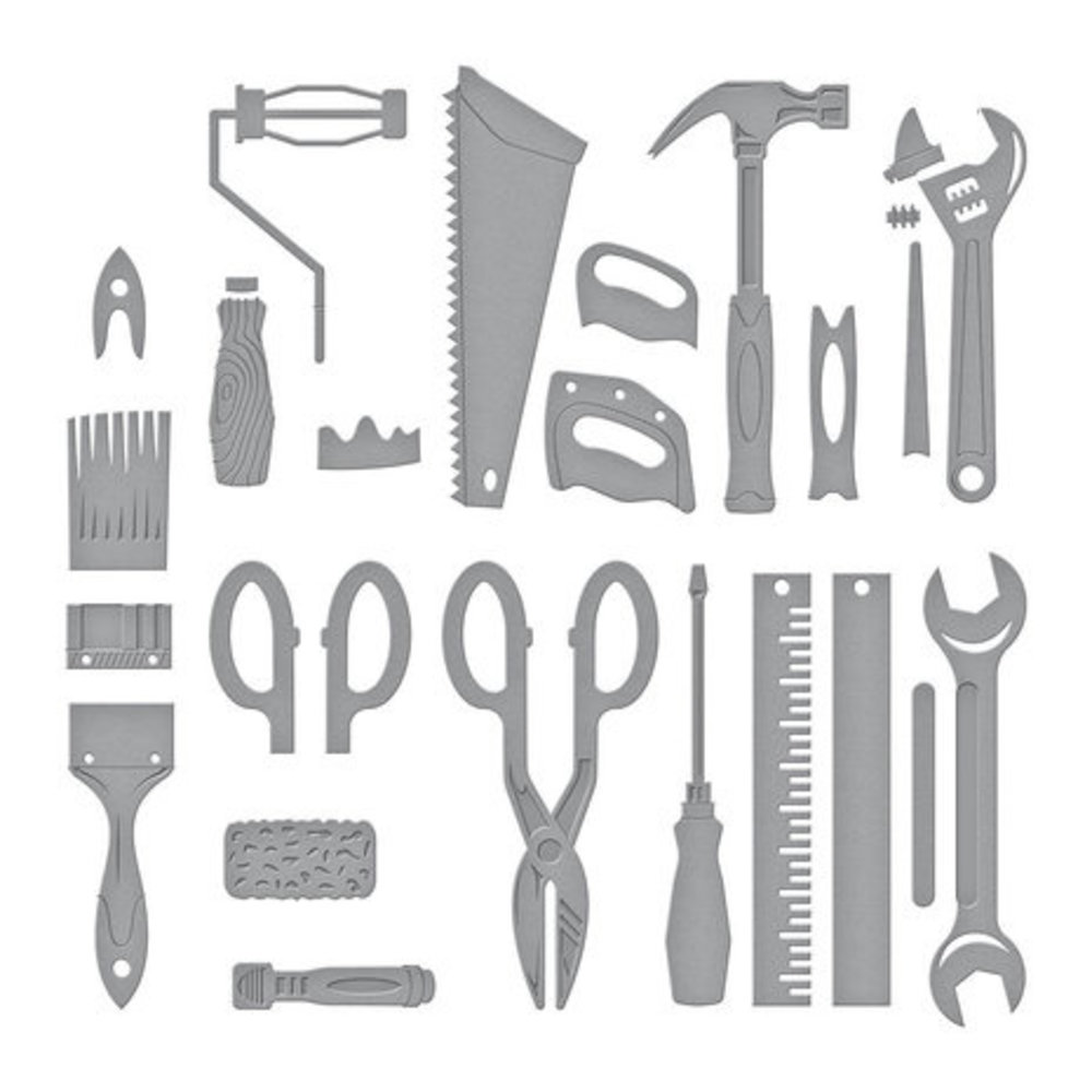 Spellbinders Toolbox Essentials All the Tools Dies (S6-204)