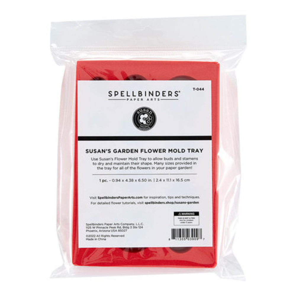 Spellbinders The Victorian Garden Susan's Garden Flower Mold Tray (T-044)