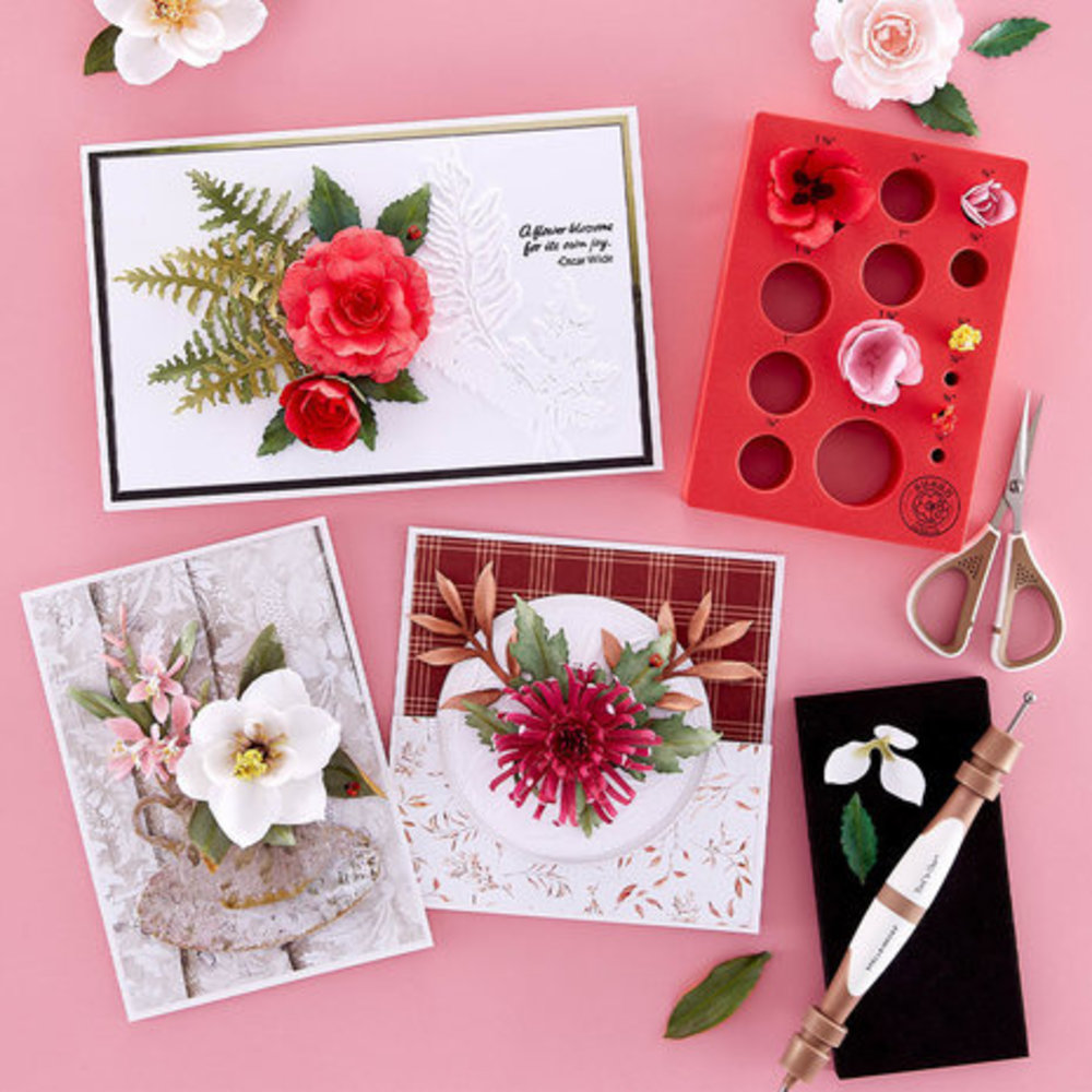 Spellbinders The Victorian Garden Susan's Garden Flower Mold Tray (T-044)