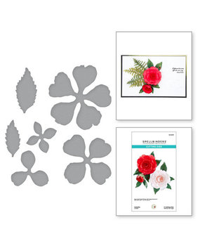 Spellbinders The Victorian Garden Camellia Dies (S4-1233)