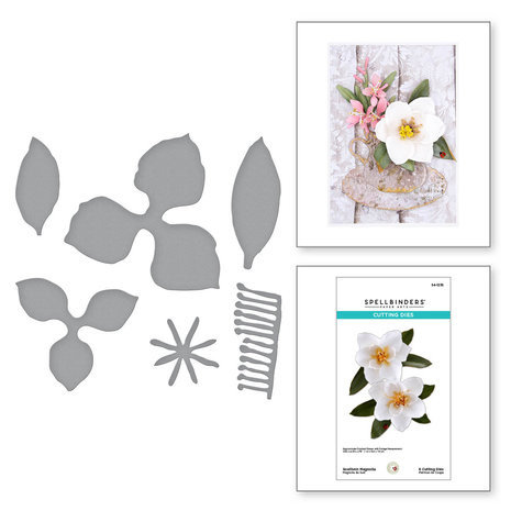 Spellbinders The Victorian Garden Southern Magnolia Dies (S4-1235) Spellbinders The Victorian Garden Southern Magnolia Dies (S4-1235)