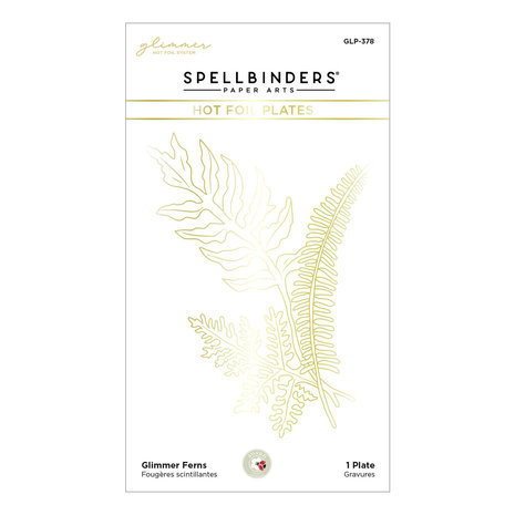 Spellbinders The Victorian Garden Glimmer Ferns Glimmer Hot Foil Plate (GLP-378) Spellbinders The Victorian Garden Glimmer Ferns Glimmer Hot Foil Plate (GLP-378)