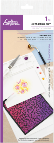 Crafter's Companion Mixed Media Mat (CC-TOOL-MIXMMAT) Crafter's Companion Mixed Media Mat (CC-TOOL-MIXMMAT)