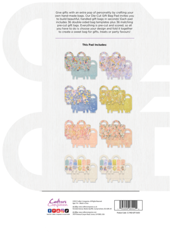 Crafter's Companion Summer Sorbet Die-Cut Gift Bag (CC-PAD-GIFT-SUSO) Crafter's Companion Summer Sorbet Die-Cut Gift Bag (CC-PAD-GIFT-SUSO)