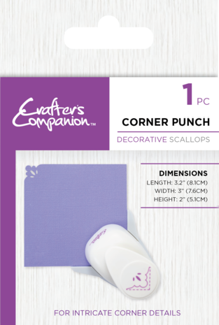 Crafter's Companion Corner Punch Decorative Scallops (CC-CPT-DSCA) Crafter's Companion Corner Punch Decorative Scallops (CC-CPT-DSCA)