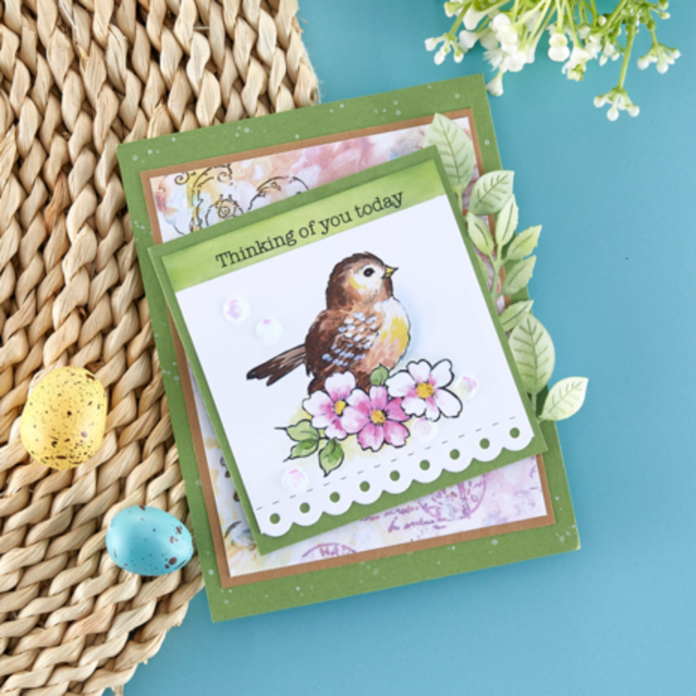 Stampendous! Quick Cards Hope of Spring (QC-003)