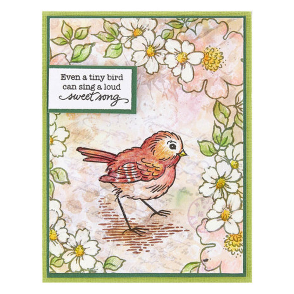 Stampendous! Sweet Song Clear Stamps (STP-192) Stampendous! Sweet Song Clear Stamps (STP-192)