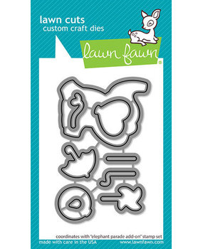 Lawn Fawn Elephant Parade Add-On Dies (LF3068)