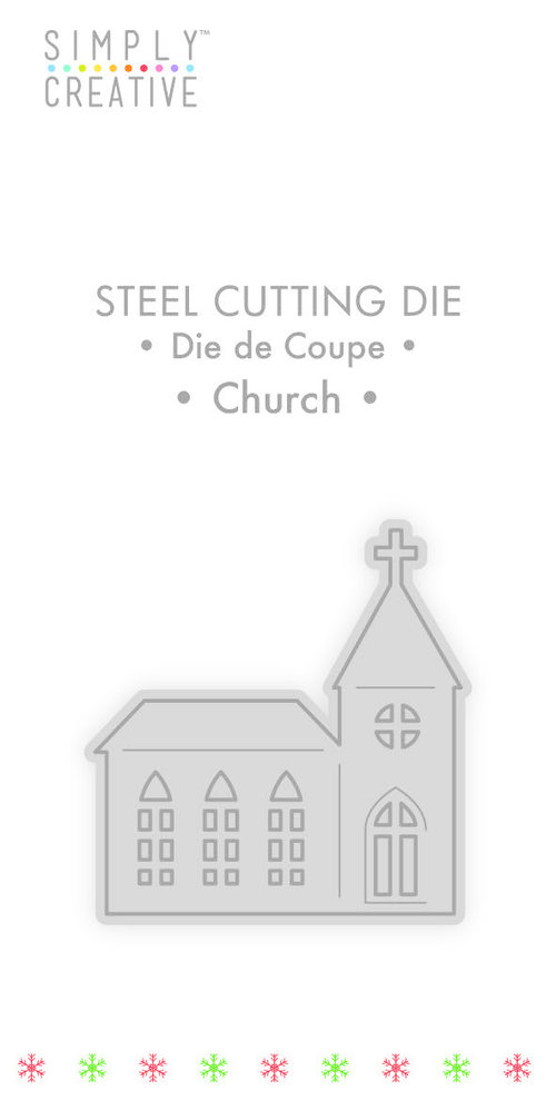 Simply Creative Church Die (SCDIE130X19) OP=OP! Simply Creative Church Die (SCDIE130X19) OP=OP!