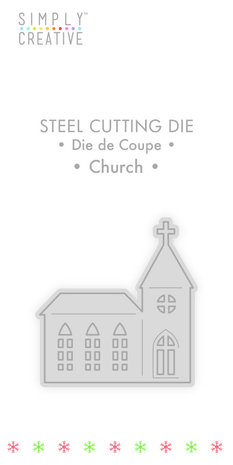 Simply Creative Church Die (SCDIE130X19) OP=OP! Simply Creative Church Die (SCDIE130X19) OP=OP!