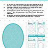 Studio Light Essentials Snijmal Small shape oval puzzle (STENCILSL386) Studio Light Essentials Snijmal Small shape oval puzzle (STENCILSL386)