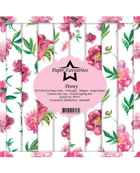 Paper Favourites Peony 12x12 Inch Paper Pack (PF437)*