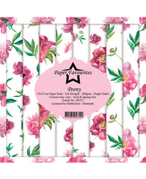 Paper Favourites Peony 6x6 Inch Paper Pack (PF237)