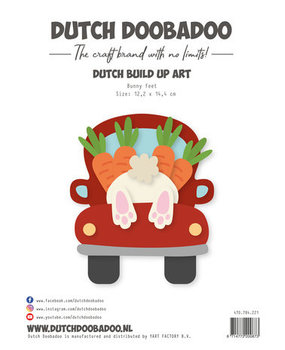 Dutch Doobadoo Dutch Build Up Art A5 Bunny Feet (470.784.221)