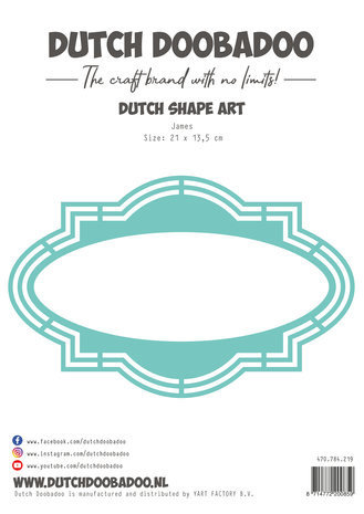 Dutch Doobadoo Dutch Shape Art A5 James (470.784.219)