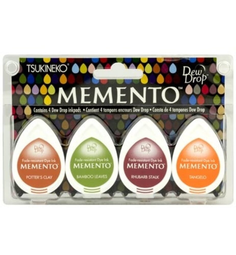 Tsukineko Memento Meadowland Dye Ink Set (MD-100-007)