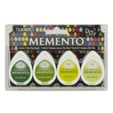 Tsukineko Memento Greenhouse Dye Ink Set (MD-100-002)