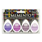 Tsukineko Memento Juicy Purples Dye Ink Set (MD-100-003)